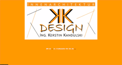 Desktop Screenshot of kk-design.at