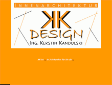 Tablet Screenshot of kk-design.at
